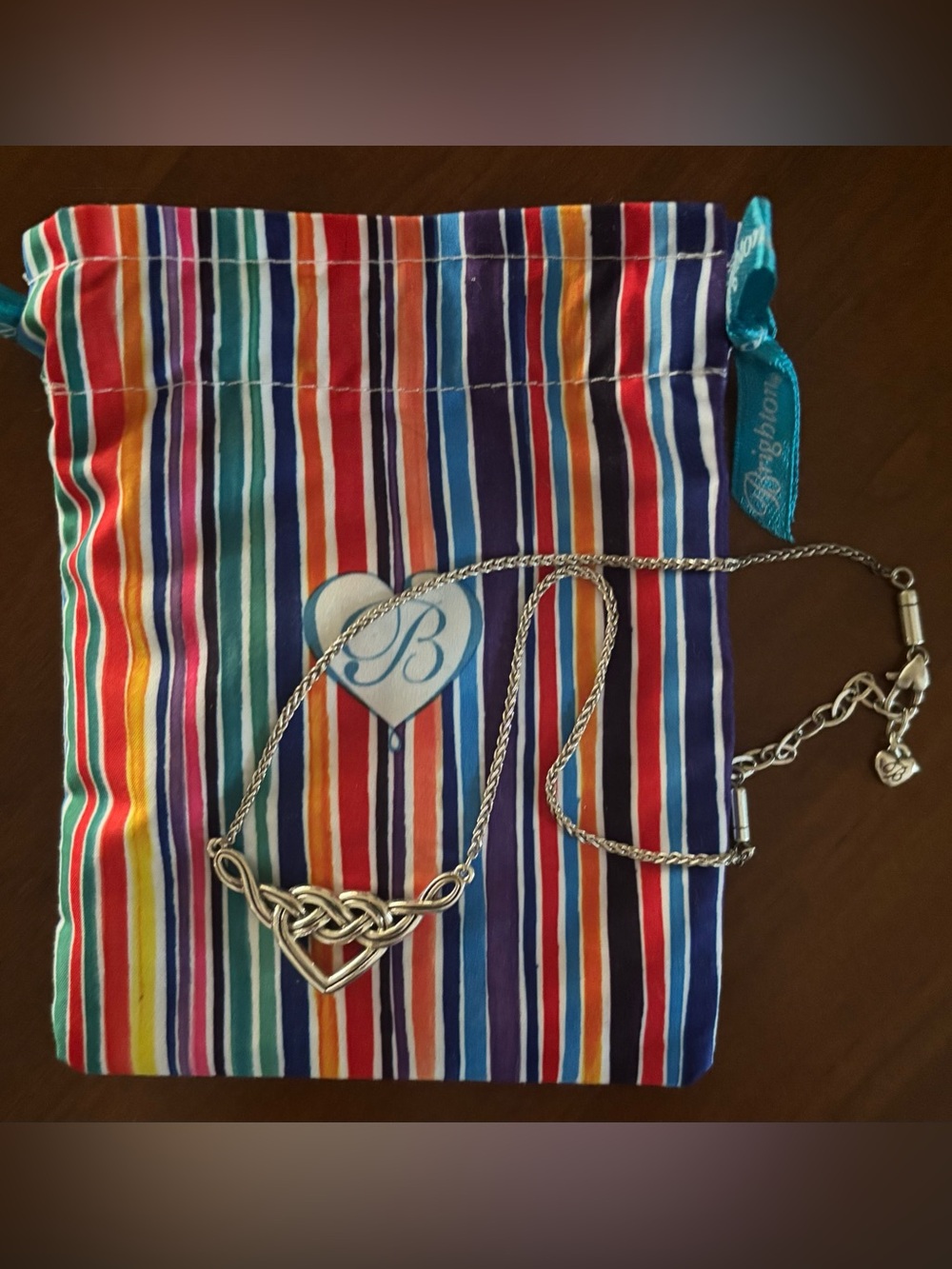 Brighton Silver Heart Necklace